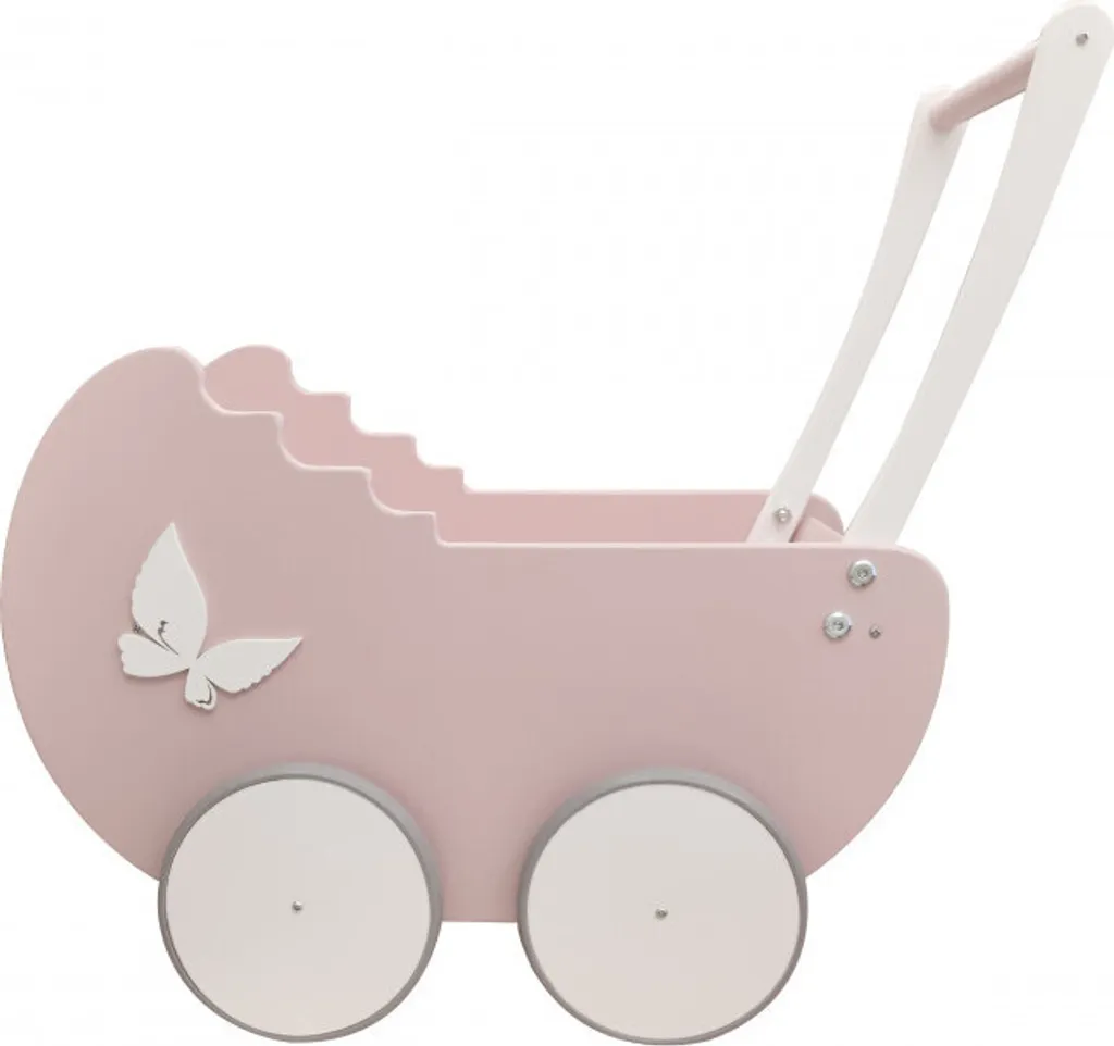 Coffre à jouets à roulettes Ivy 4iQ chariot de rangement bois pour petit