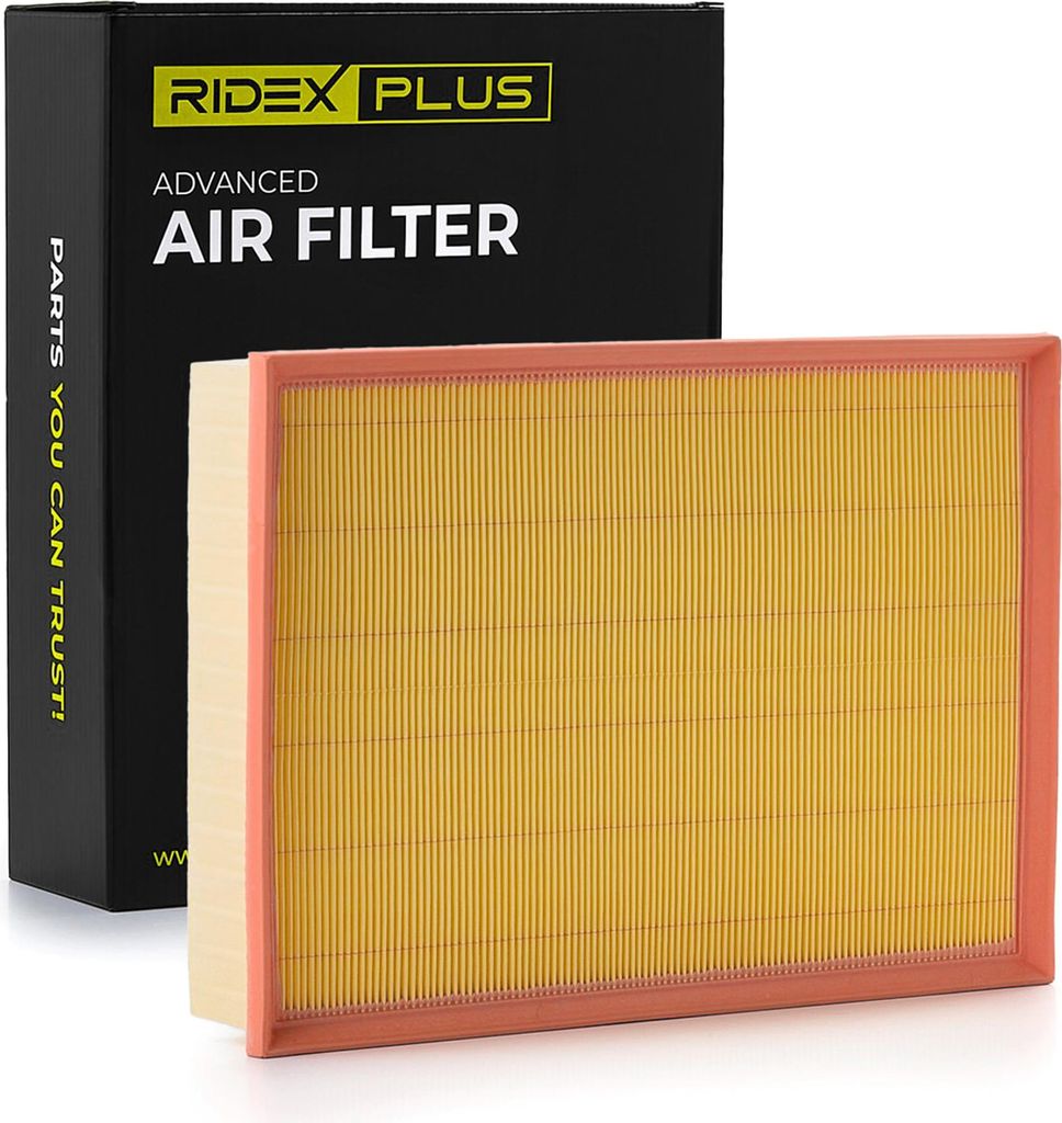 Luftfilter RIDEX PLUS 8A0067P für VW Golf VII Schrägheck (5G1, BQ1, BE1, BE2) Filtereinsatz