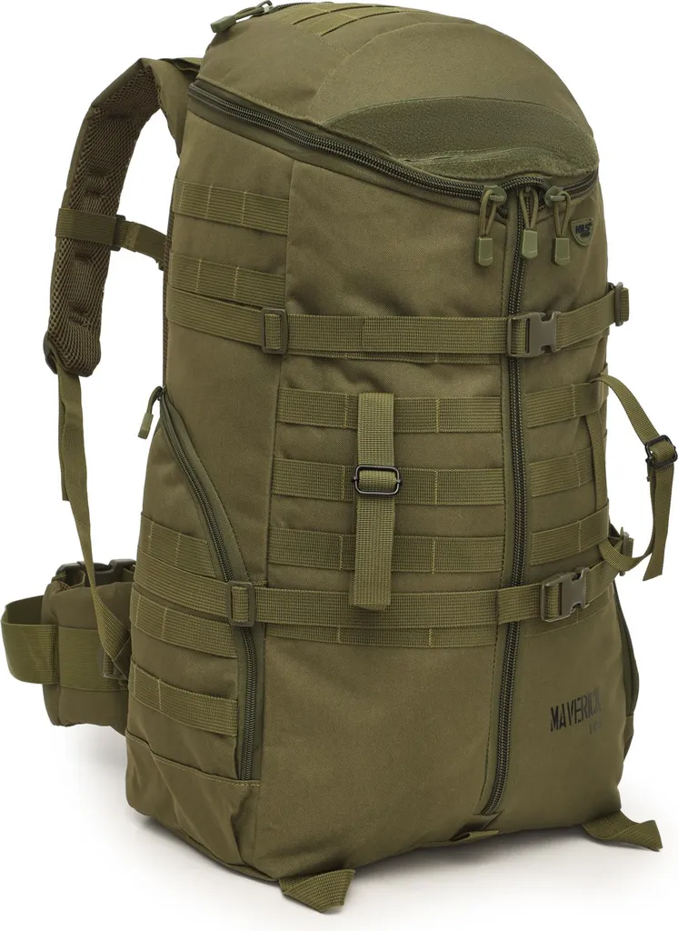 Sac à dos 65L NILS Camp Maverick NC3903 vert contre le mal de dos en trek