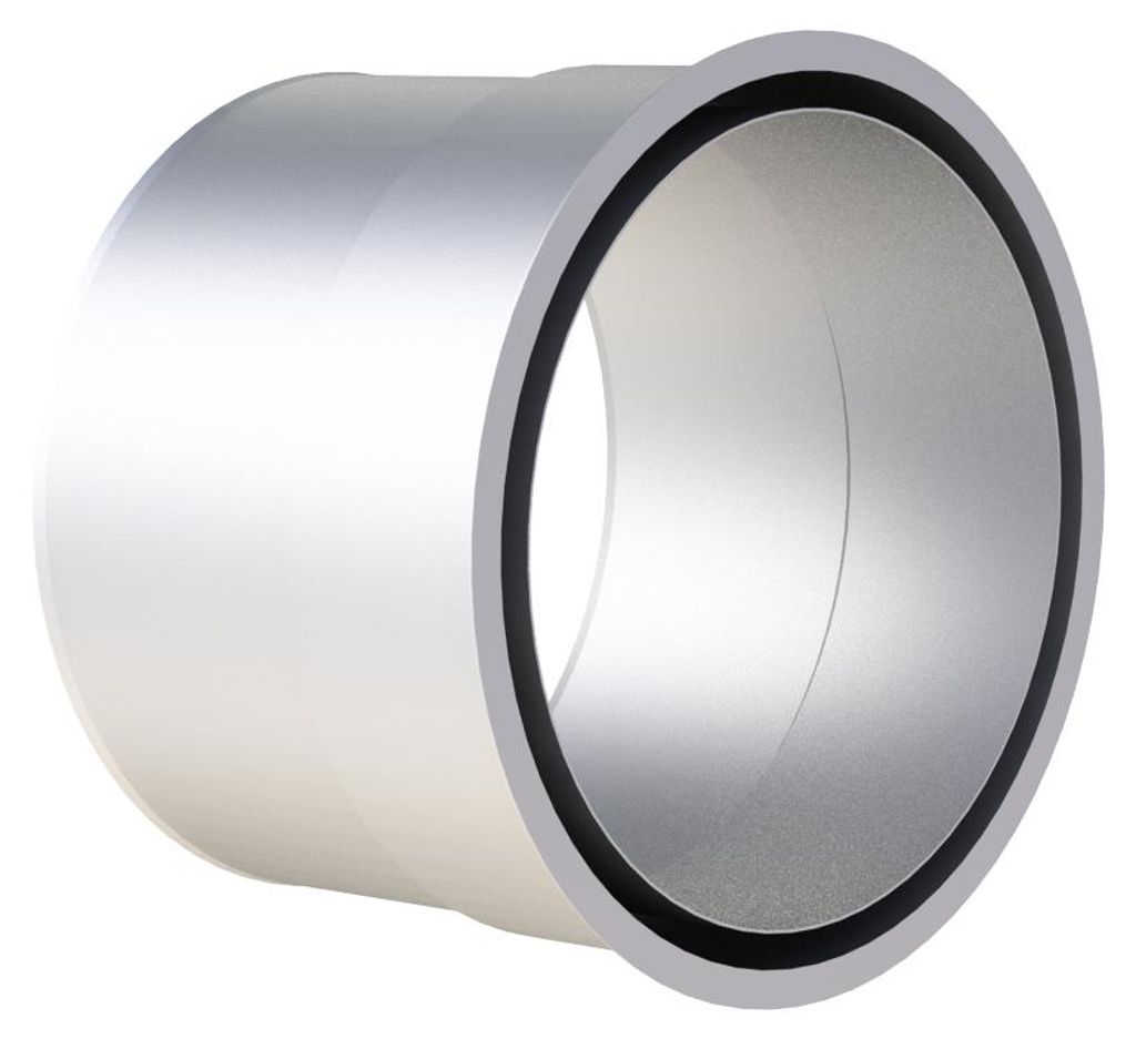 EW-FU Wandfutter aus Edelstahl - für 2 mm Ofenrohr Ø 120 mm Produktbild 