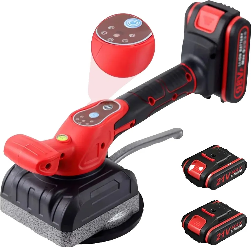 Machine de pose de carrelage 200kg 3500W vibrante avec 2 batteries Li-ion
