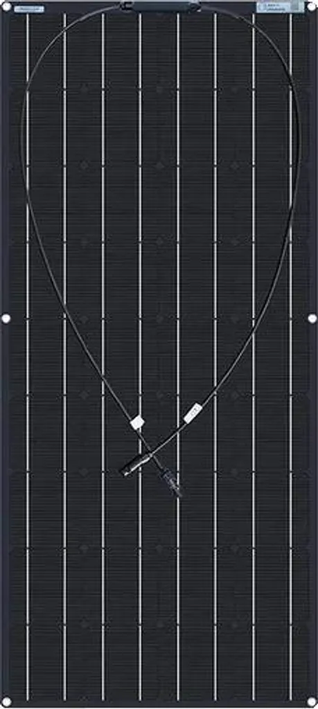 Pannello Solare Barca 120W Flessibile - Kit Completo Anti-Corrosione 12V