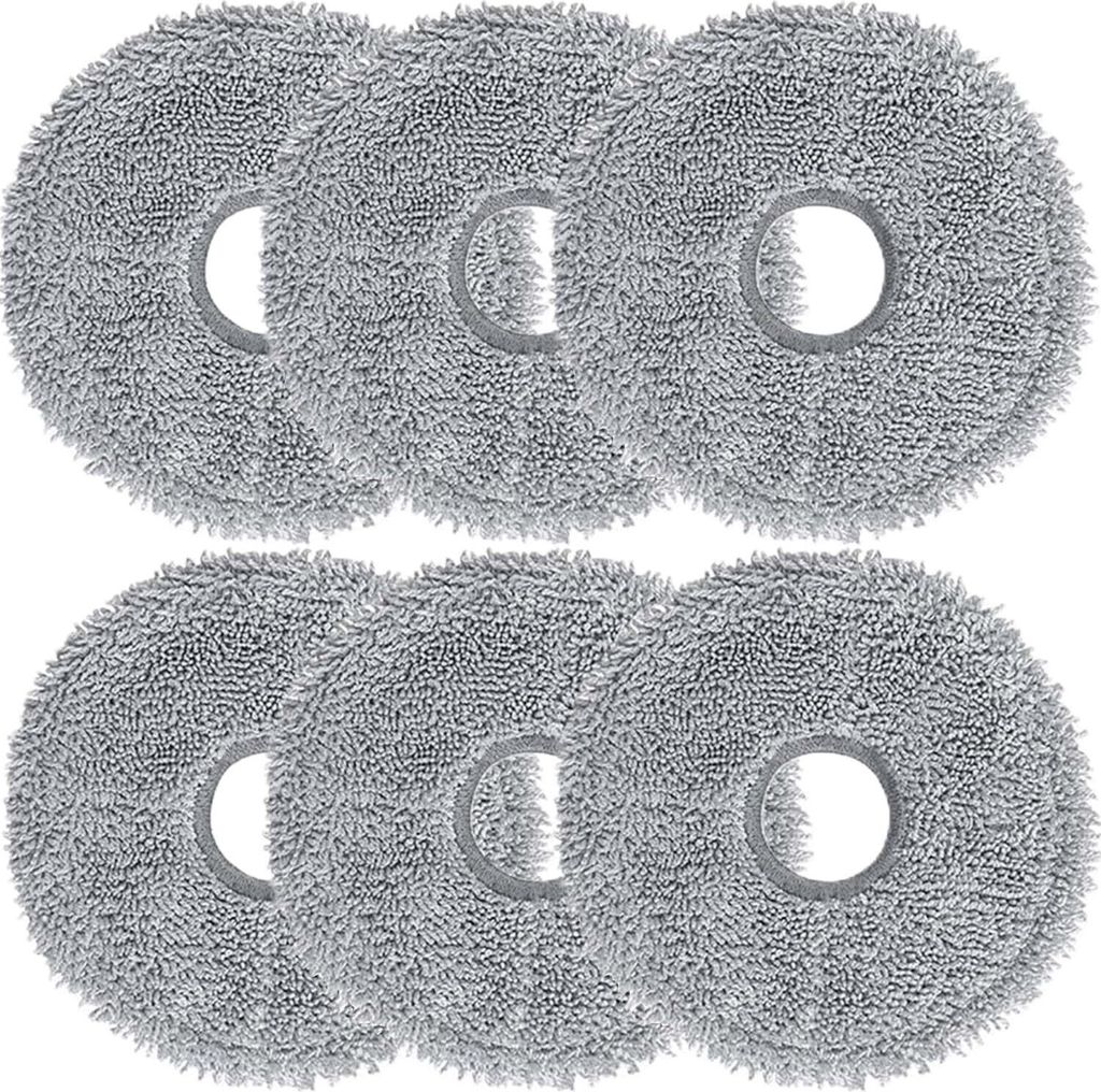 6 Stück Wischtücher für Dreame L10 Ultra /L10s Ultra / L10s Pro Ultra Heat /L10 Prime / L20 Ultra / L20 Ultra Complete / X40 Ultra Complete Robo...