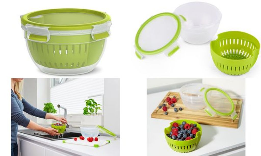 EMSA Clip&Go Fruit bowl 1,1 L Produktbild 