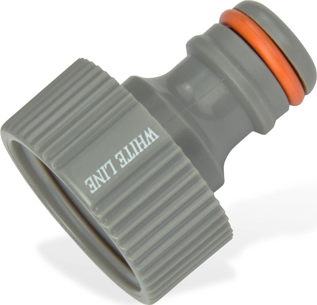 Kunststoff Steckkupplung 1/2 Zoll 21mm Hahnstück Produktbild 
