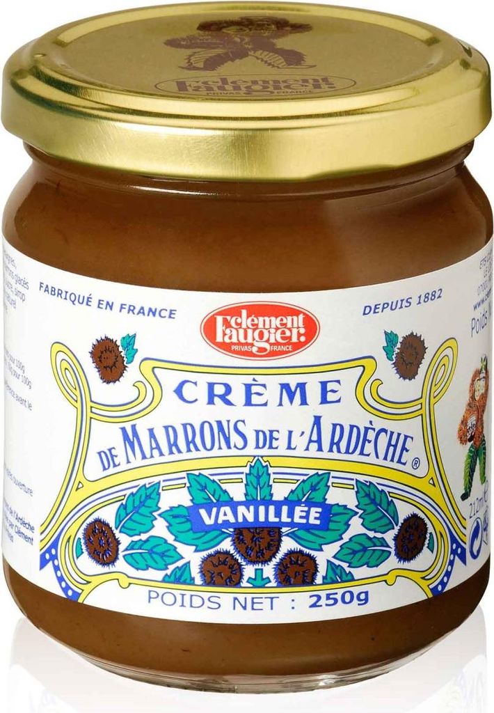 Clement Faugier Maronencreme Glas