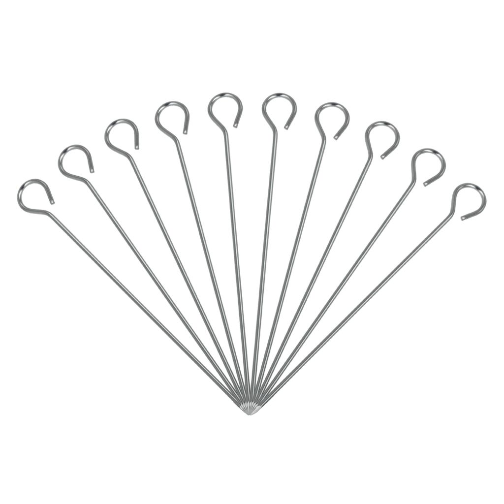 Metaltex 200410010 Rouladennadeln 10er-Set 10 cm