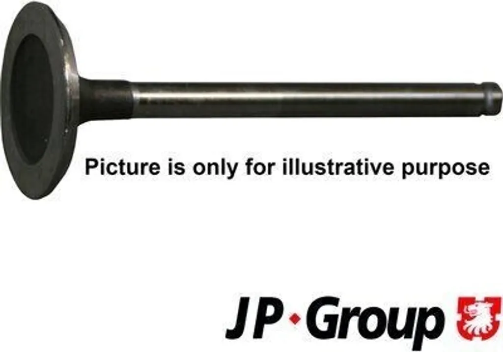 Soupape d'échappement JP GROUP 1111305700 Ø31,2mm pour Moteur Essence