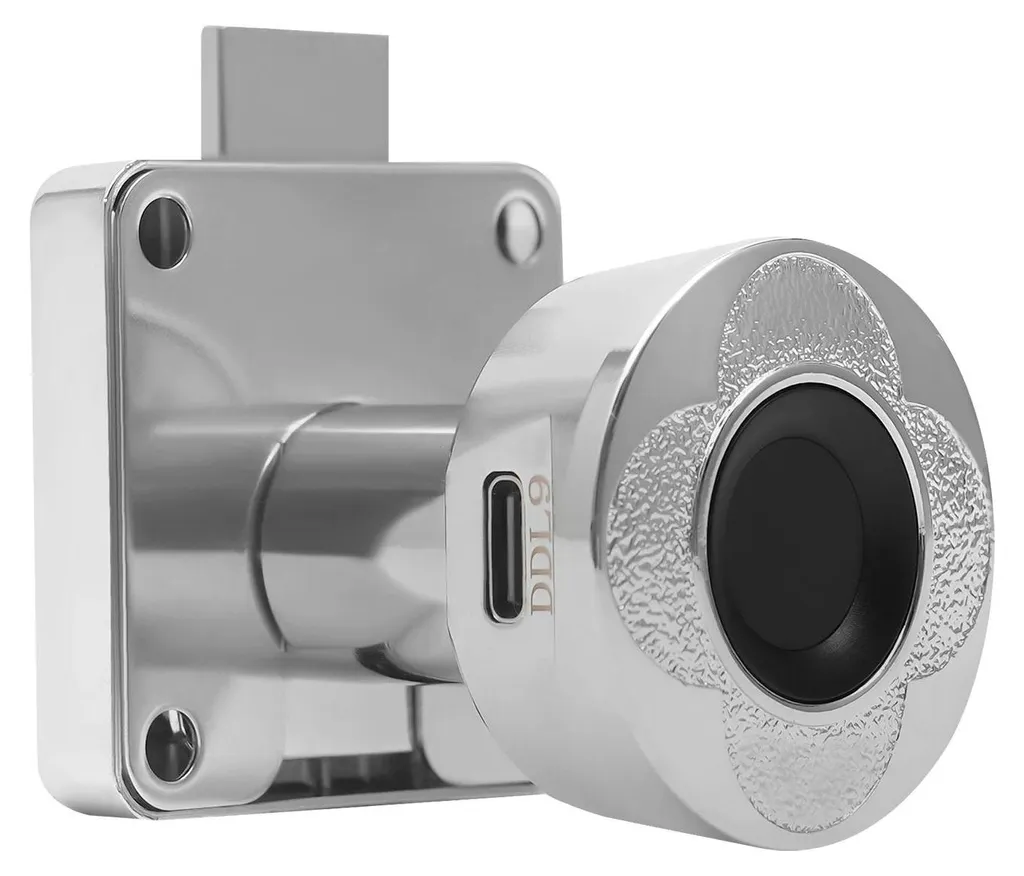 Serrure à empreinte digitale IP65 déverrouillage 1s pour armoire USB