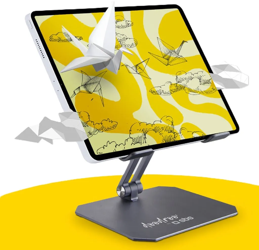 Support iPad pliable et réglable Doodroo - Support métal multi-position - 4