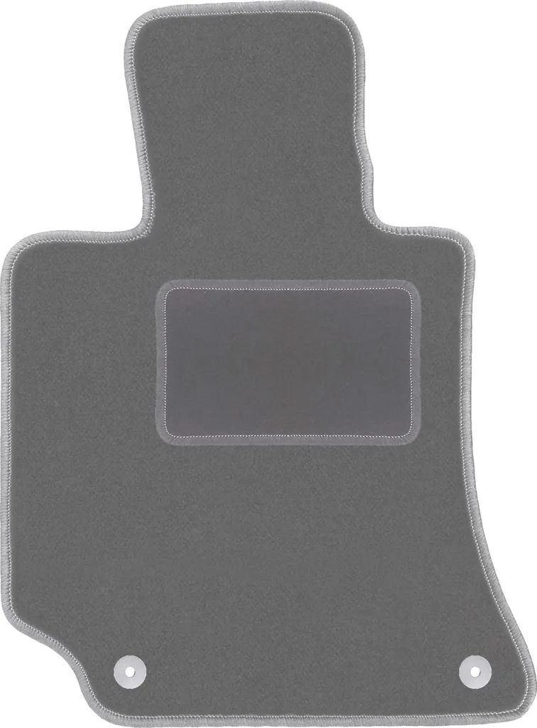 Tappetino Guida Mercedes E W212 (2009-2016) Velluto Grafite Su Misura