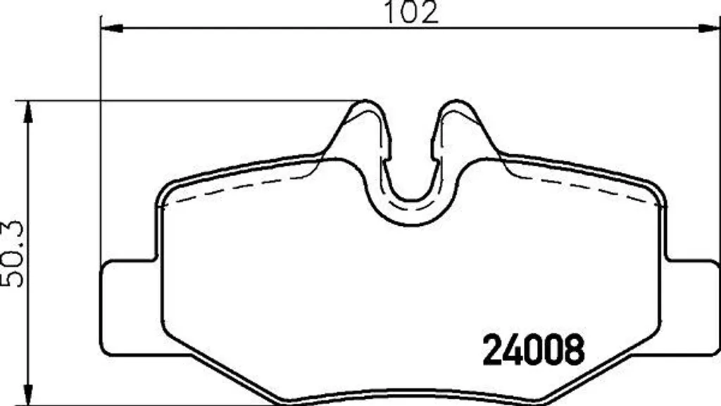 Plaquettes de frein HELLA haute qualité OE 4216210 - Fiabilité W639