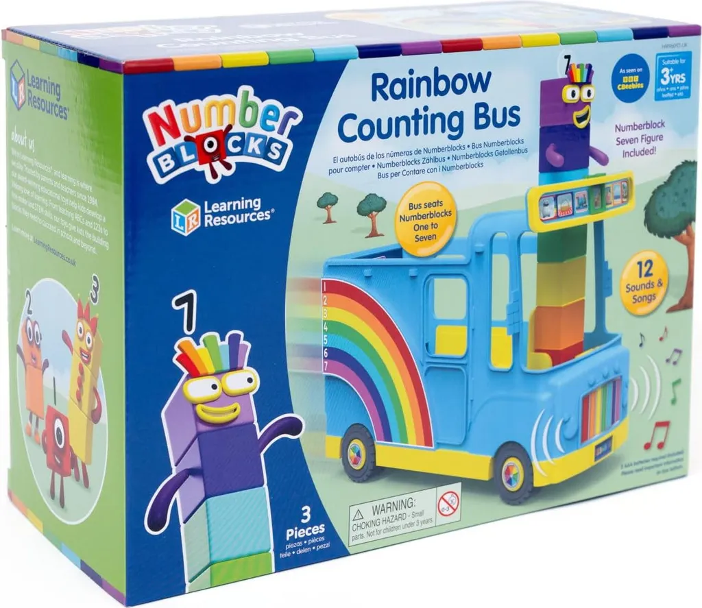 Bus de comptage interactif Numberblocks pour apprentissage des maths - 7