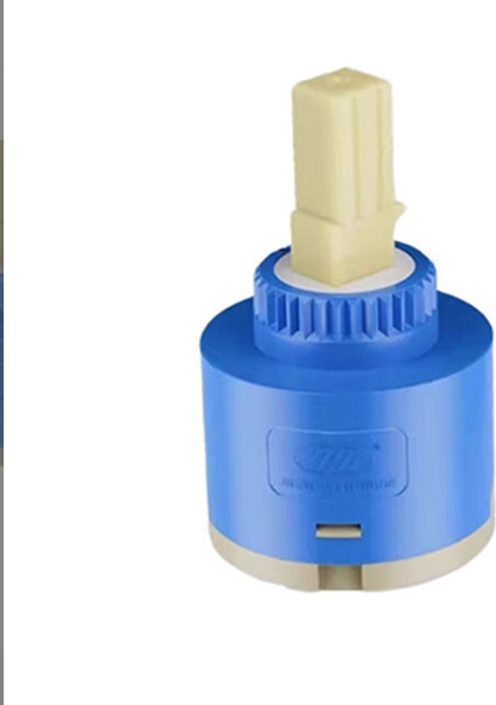 INF 2er-Pack Wasserhahnventile für heißes und kaltes Wasser 35mm