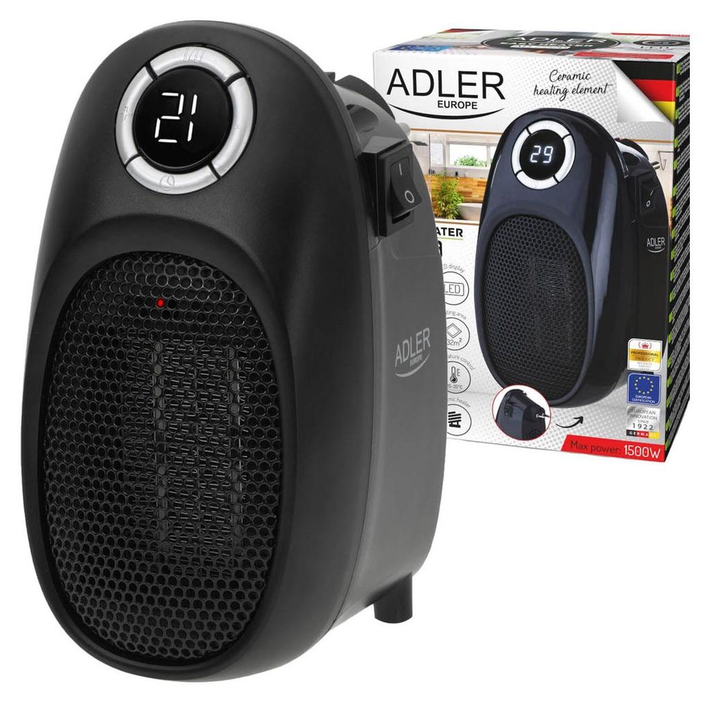 Adler | Thermofan - Easy Heater | AD 7726 | Keramika | 400 Obrázok produktu 