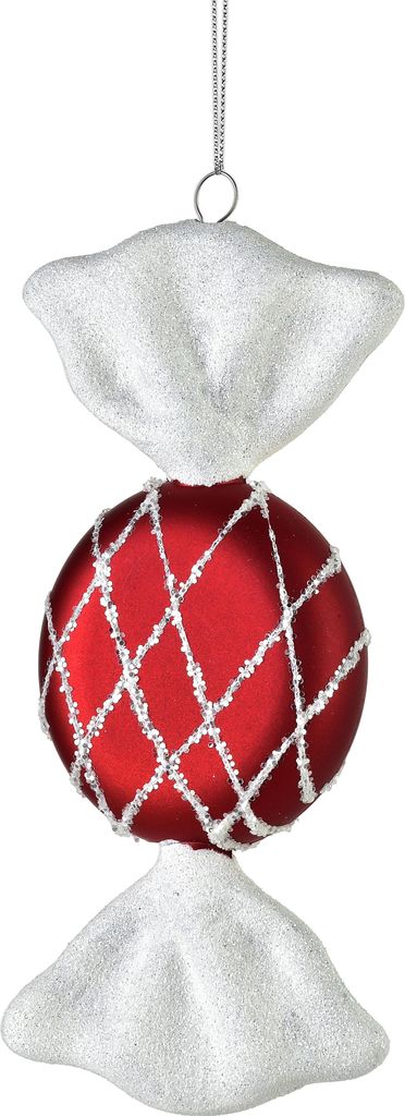 Weihnachtsanhänger Kunststoff MONDEX Santa Lila 3x9x20 cm Lila 1 Stück