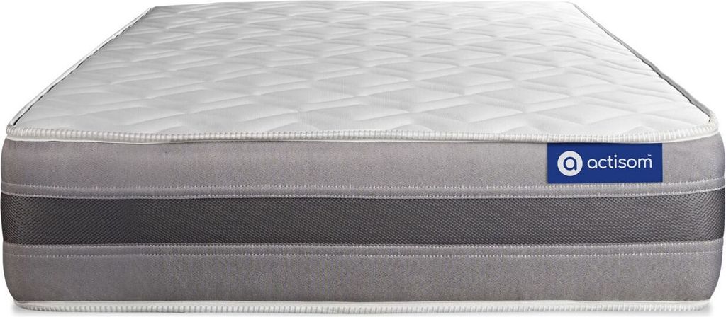 Actiflex relax matratze 90x210cm, Taschenfederkern und Memory-Schaum, Härtegrad 3, Höhe :24 cm, 5 Komfortzonen