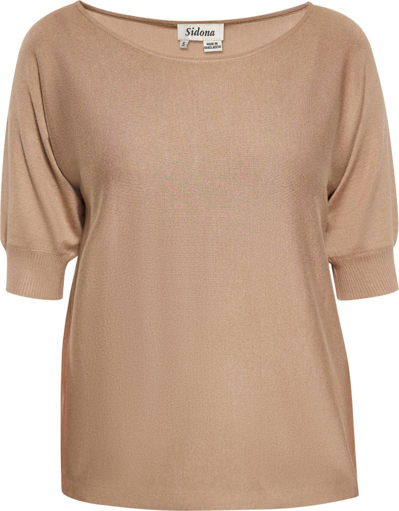 SIDONA damen pullover - taupe, L