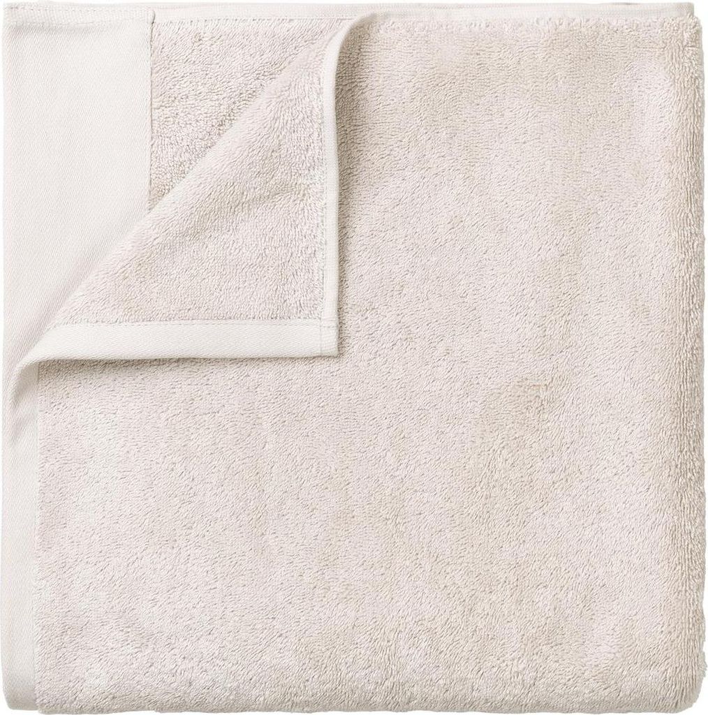 Blomus RIVA Badetuch, Badehandtuch, Handtuch, Baumwolle, moonbeam, 140 x 70 cm, 69120