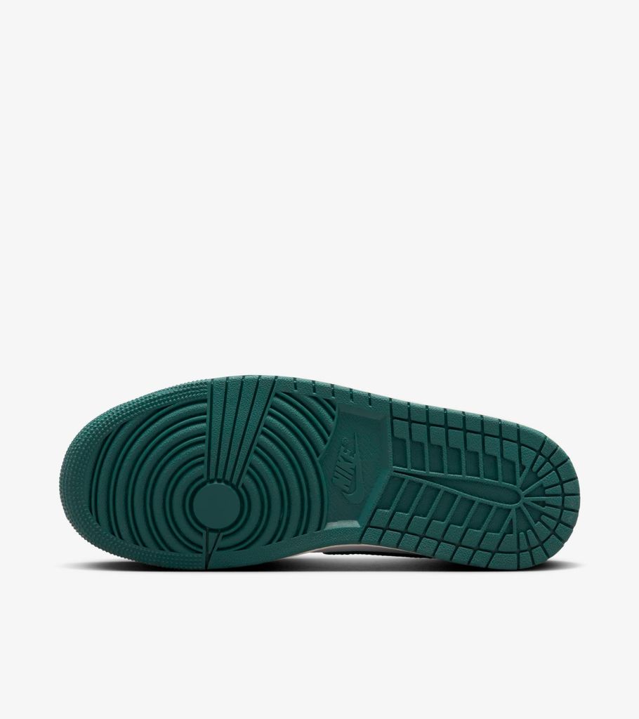 Nike Air Jordan 1 Mid White Oxidised Green Green Women Men Obrázok produktu 