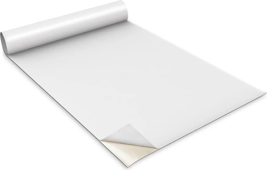 Pellicola Adesiva Mobili Bianco 100x50cm - Rivestimento DIY Professionale