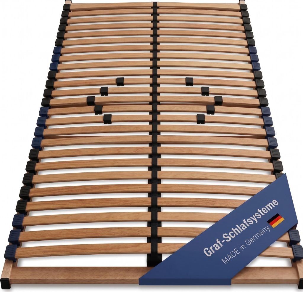 LEO COMFORT Lattenrost 7 Zonen 80x200 cm 28 Leisten mit 10 Produktbild 