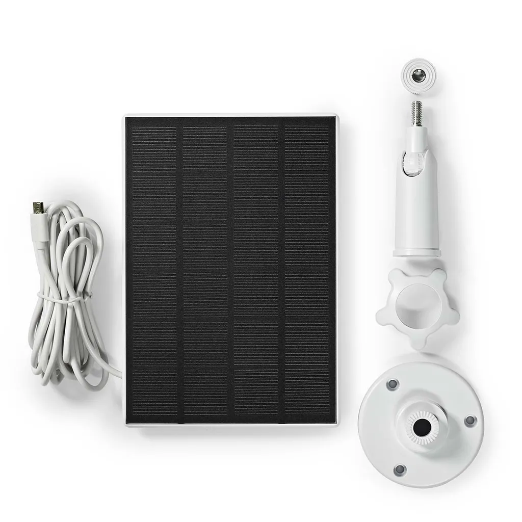 Chargeur Solaire Extérieur avec Câble 3m pour Caméra Wi-Fi WIFICBO30WT