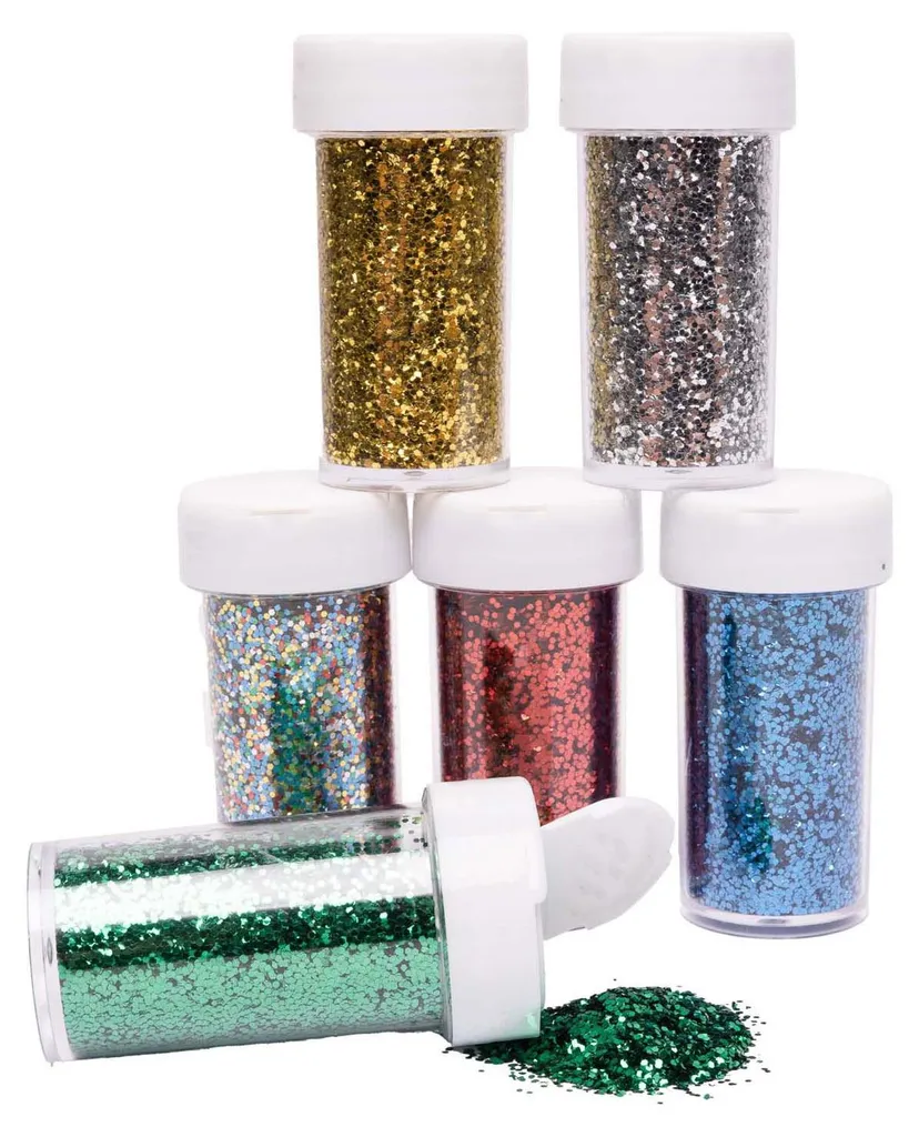 Paillettes Bioglitter 20g lot de 6 - Finissez-en avec le plastique pollueur