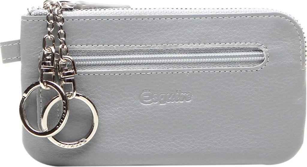 Esquire Schlüsselmäppchen Viktoria Key Case with Zip Grey Produktbild 