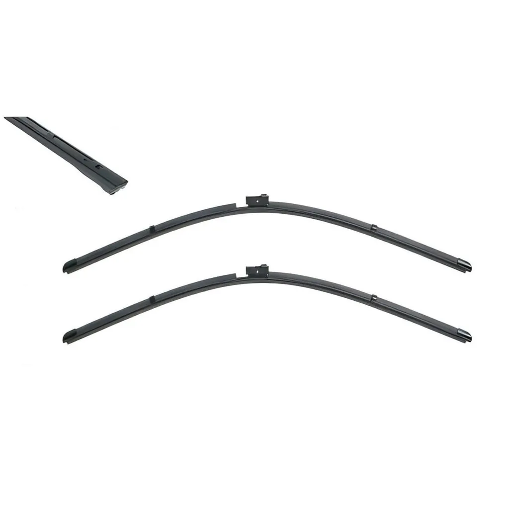 Valeo Silencio Balais d'essuie-glace plats 625mm 500mm Set de 2