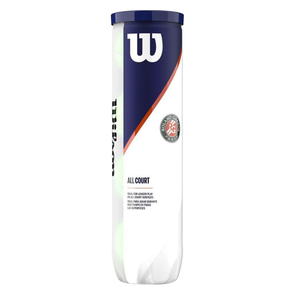 Wilson Roland Garros All Court Tennis Balls – 4 Pack Produktbild 