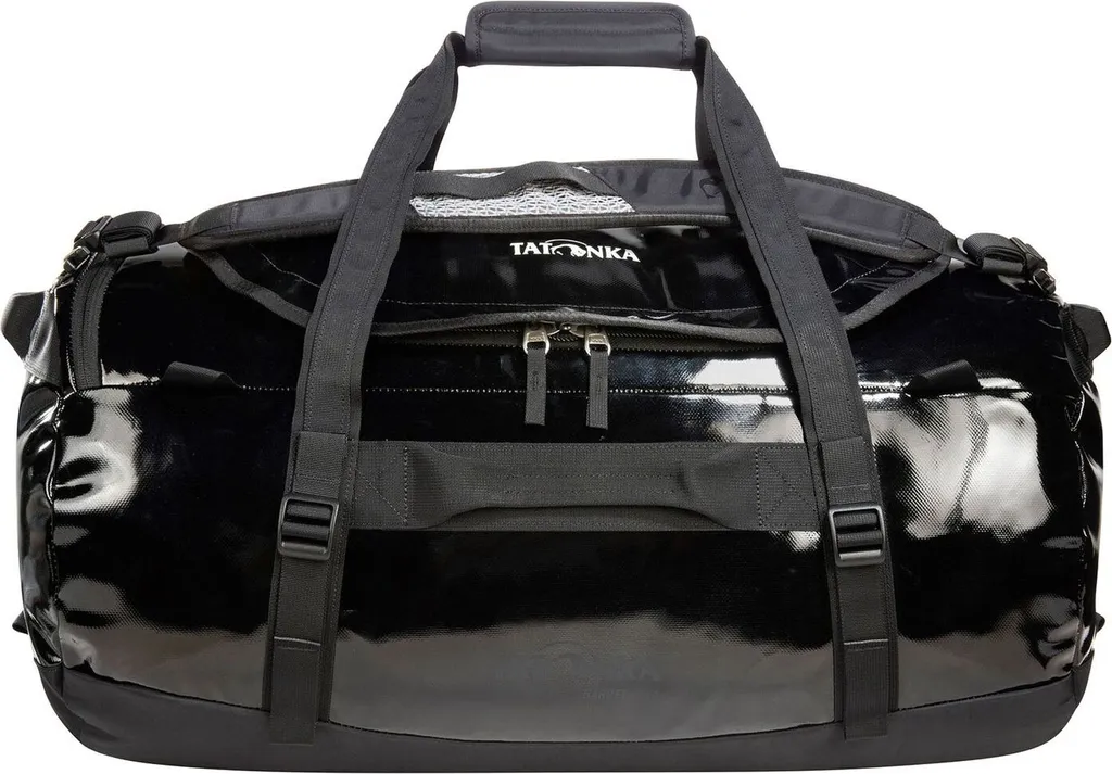 Sac de voyage 65L Tatonka Barrel noir en bâche étanche indéchirable