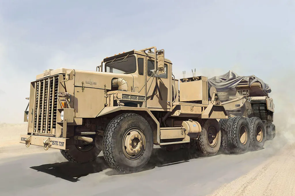 M911 C-HET (8x6) et M747 Semi-remorque US 1:35 Maquette Militaire