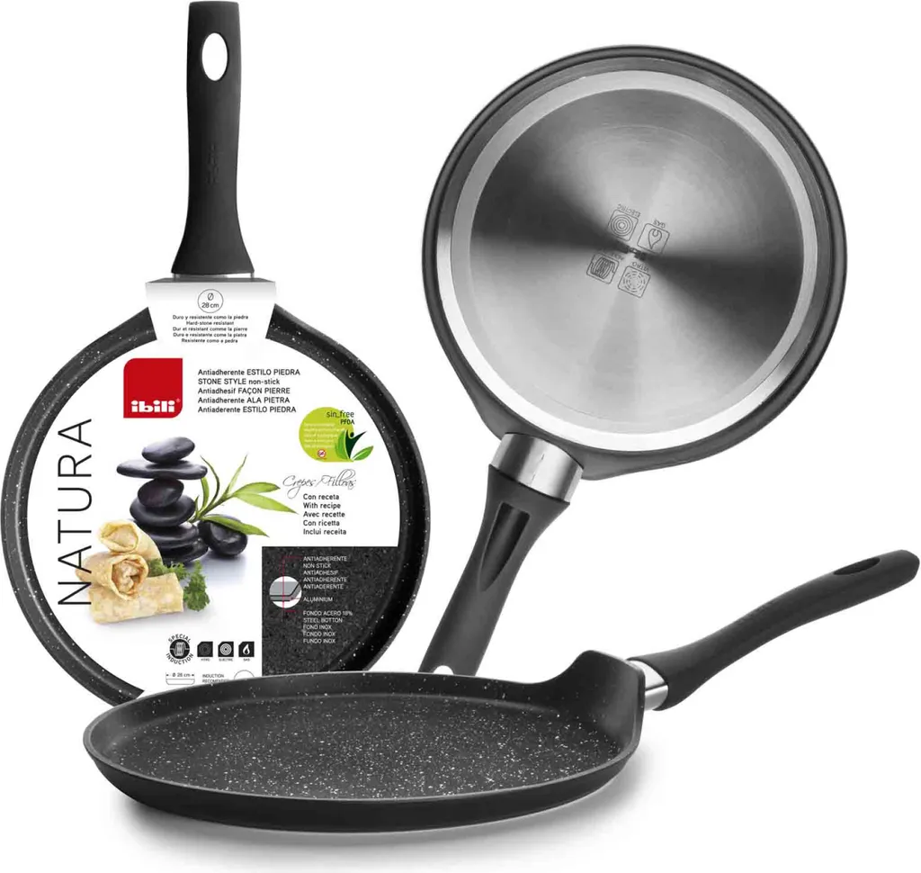 Padella per Pancake 25 cm Ibili Natura | Design & Induzione
