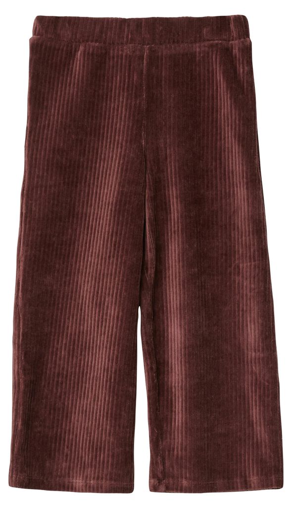 s.Oliver Leggins aus Cord-Baumwollmix mit Wide Leg, hohem Elastikbund und lockerem Schnitt