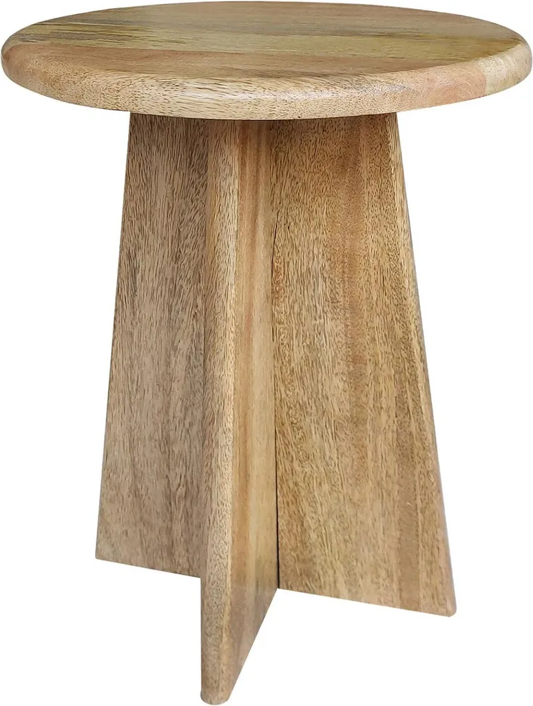 Tavolino Sgabello Caissa 45cm - Must-have Legno Vintage Scandi