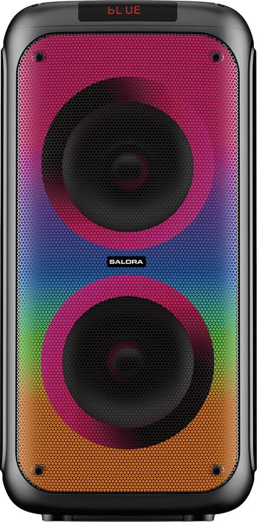 Salora M1 Speaker Recensione: 125dB di Pressione Sonora e Luci LED