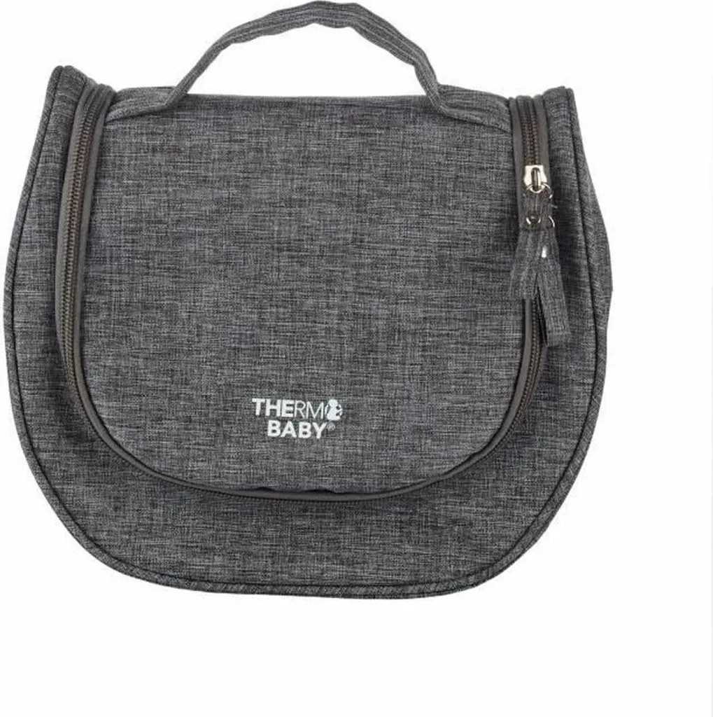 THERMOBABY Trousse de toilette gris chiné sans accessoires pour bébé