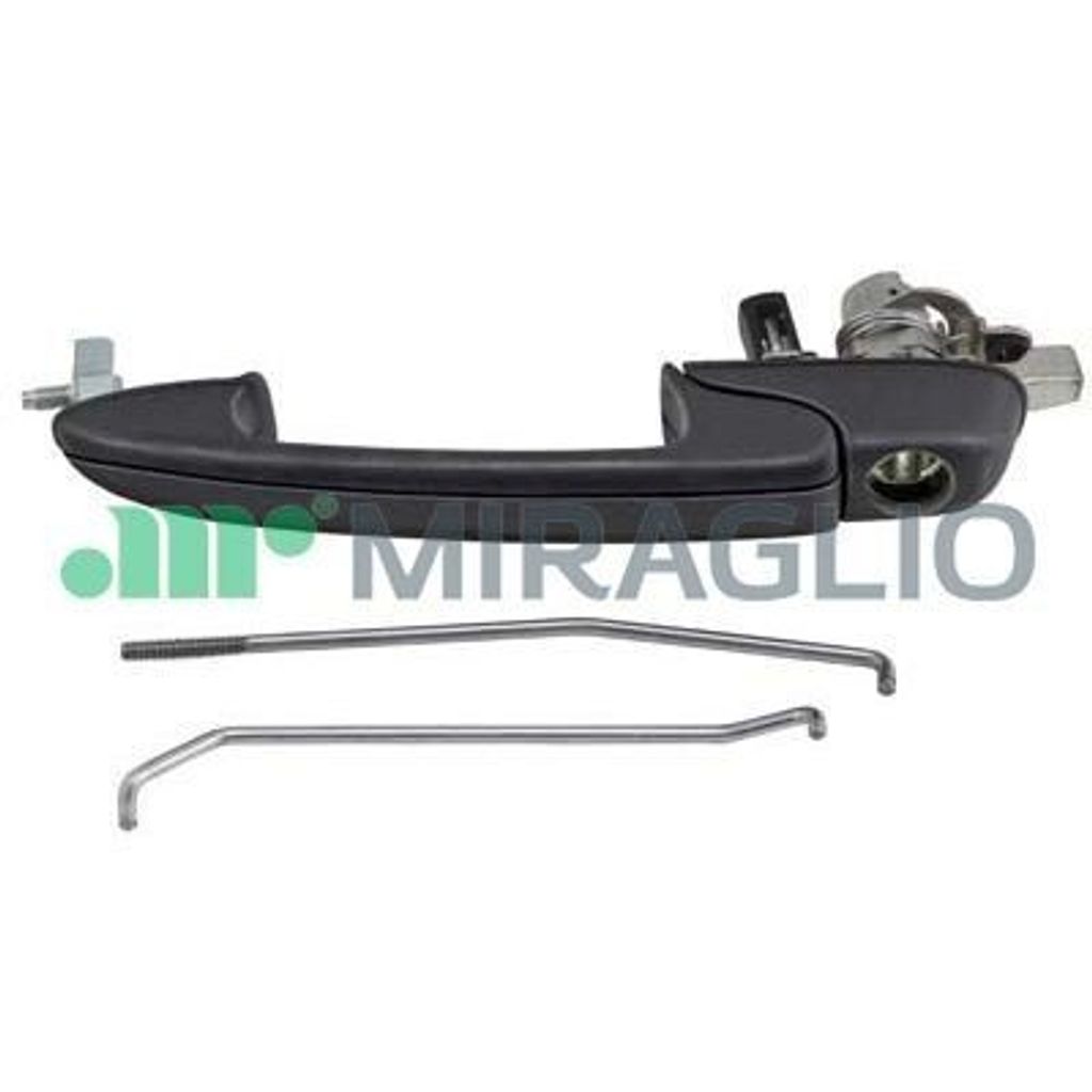 MIRAGLIO 80/402 Türgriff Vorne Links für FIAT BRAVA (182) Schwarz