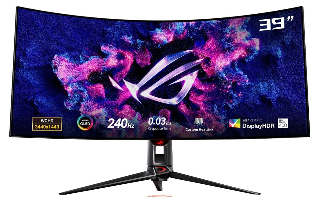 ROG Swift OLED PG39WCDM (99.1 cm (39 Zoll), schwarz, WQHD, Produktbild 