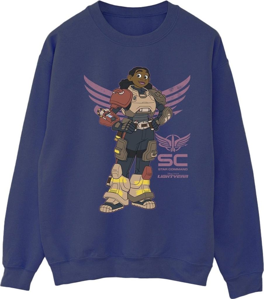 Disney - "Lightyear Star Command" Sweatshirt für Damen BI25194 (L) (Marineblau)