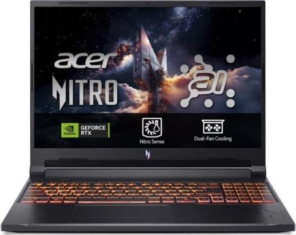 Acer Nitro V 16 AI ANV16-42-R1NN, AMD Ryzen 7, 3,8 GHz, 40,6 cm (16"), 2560 x 1600 Pixel, 32 GB, 1 TB