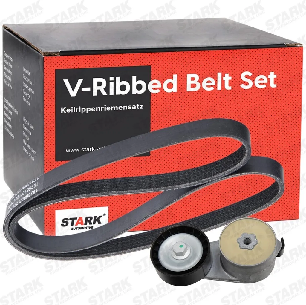 Jeu de courroies striées pour Fiat Punto et Stilo - Remplacement OE 46548452
