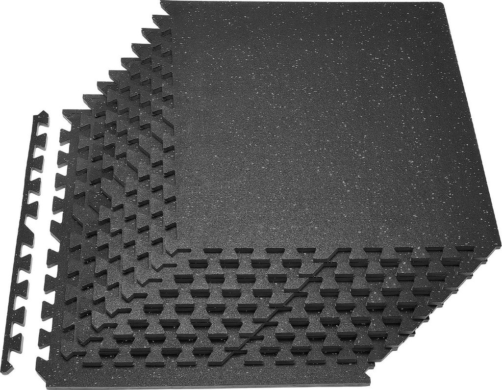 VEVOR 12 x Puzzlematte Bodenschutzmatte 610 x 610 x 14 mm, Produktbild 