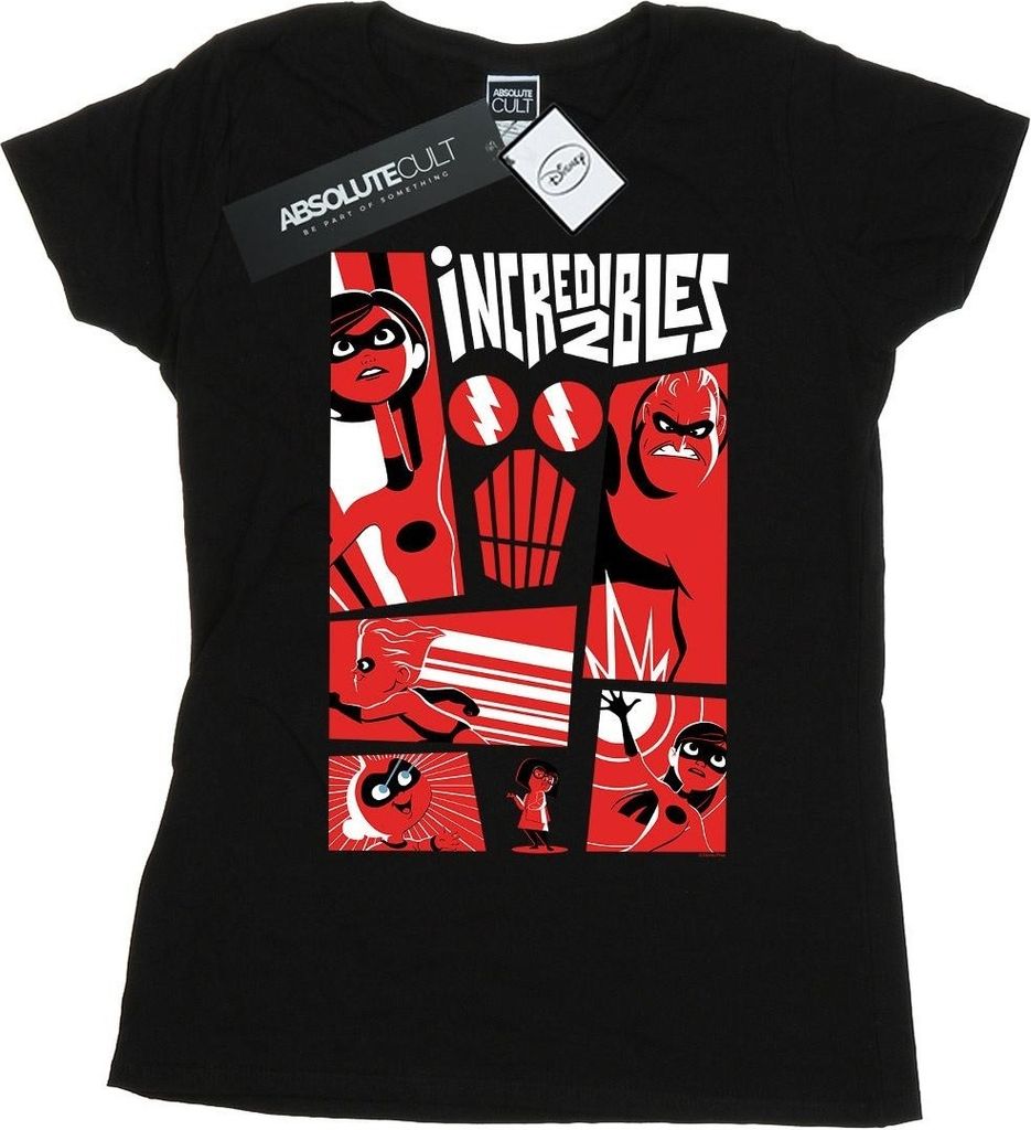 Disney - "The Incredibles" T-Shirt für Damen BI35877 (XXL) (Schwarz)
