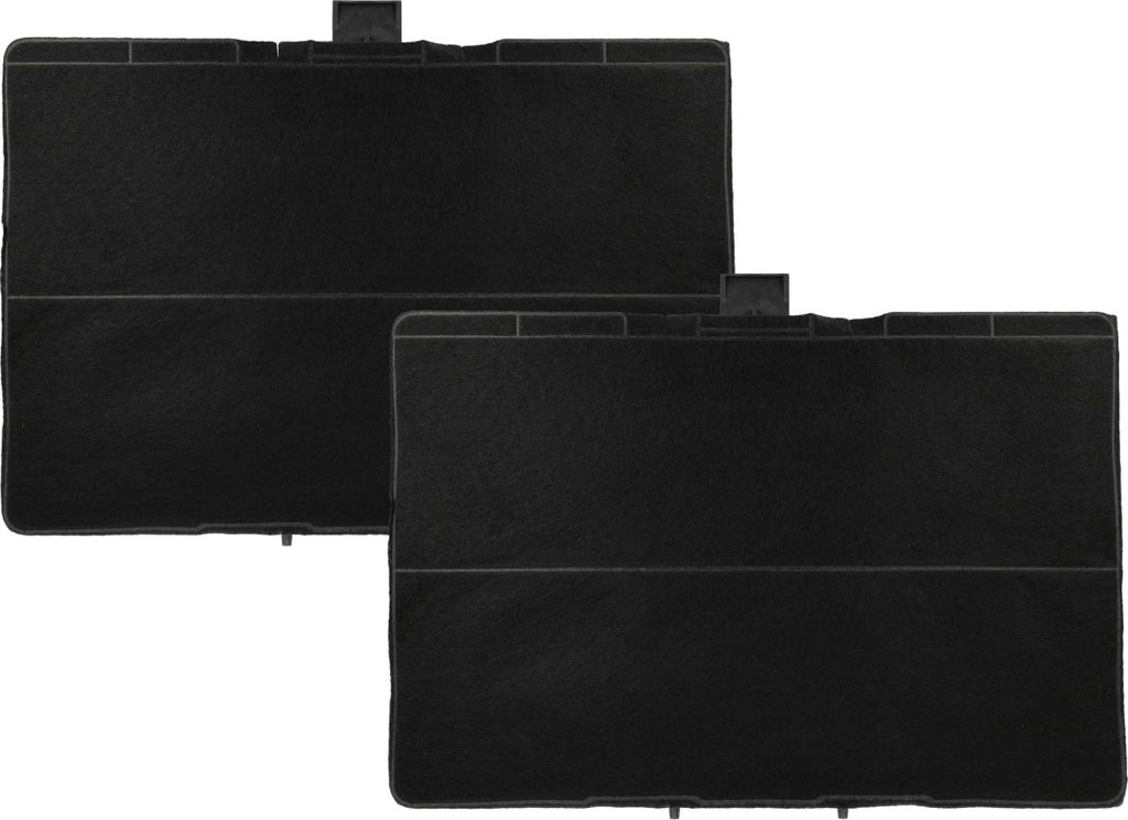 vhbw 2x Aktivkohlefilter kompatibel mit Neff Z5136X5/01, Z5106X5(00), Z5133X1/01, Z5133X5/01 Dunstabzugshaube - 31,5 x 21,5 x 2,3 cm