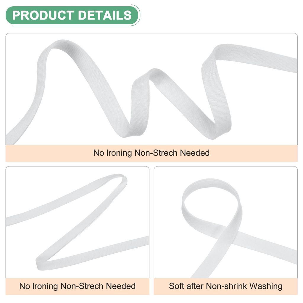 Doppelt gefaltete Schr?gband 1/4 Zoll 6 Yards Baumwoll-Schr?gband Gro?packung Doppelt gefaltete Schr?gband zum N?hen/S?umen/Schr?gband/Quilten/DIY ...
