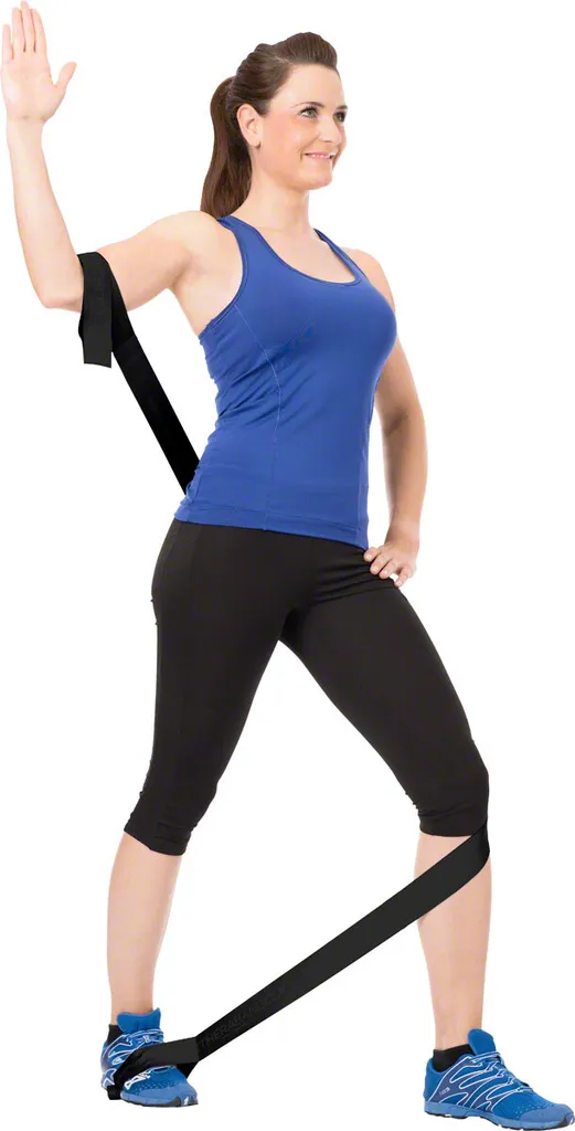 Bande Élastique Musculation Theraband CLX Noir 2m pour Renforcement Lourd