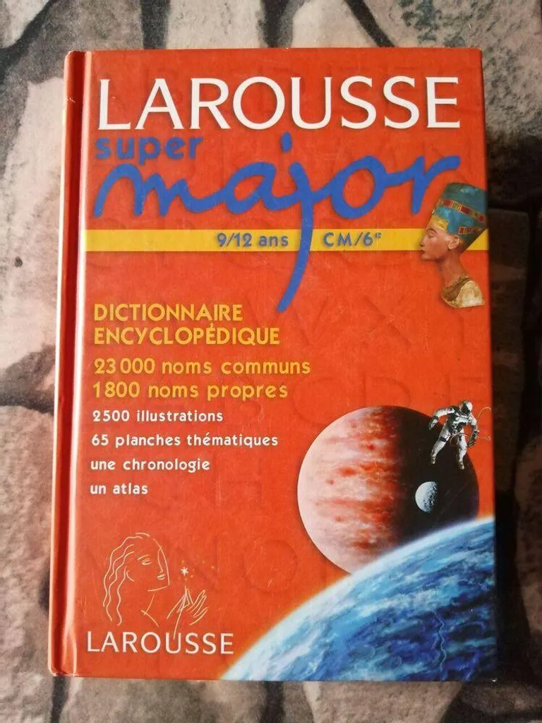 Dictionnaire Encyclopédique Larousse Super Major pour Scolaires 9-12 ans