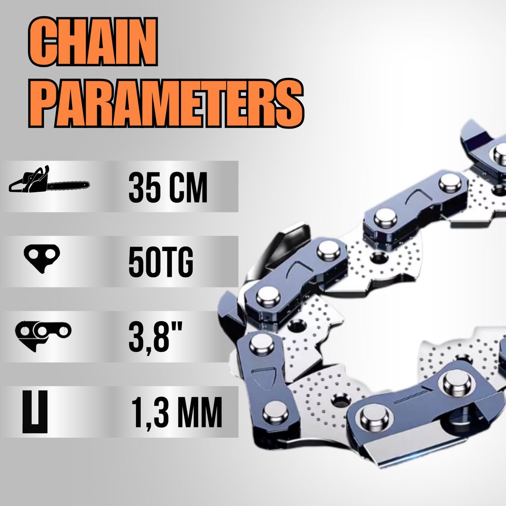 Verda Schwert für Stihl Kettensäge + 4x Sägekette 35cm | Produktbild 7